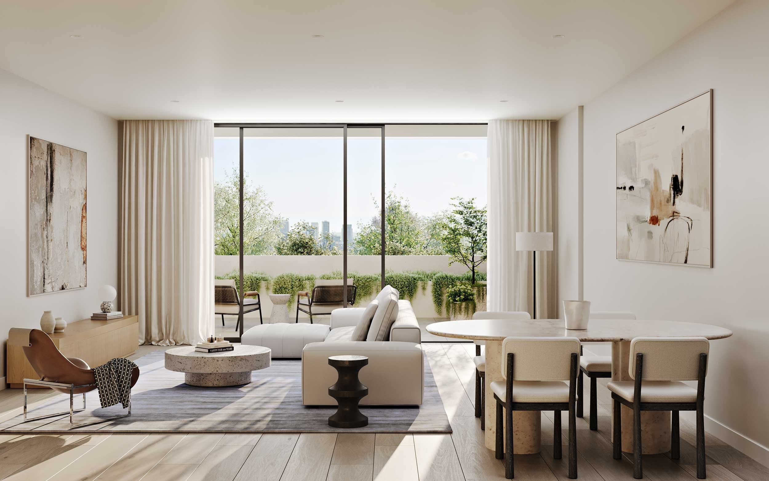 Macquarie Place, Living Room